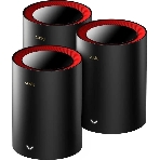 Wi-Fi Mesh-система/AX3000 Wi-Fi 6 Mesh 2.5G Solution 3-Pack, Dual-Band, Chipset MT7981BA+MT7976CN+RTL8221B, 802.11ax/ac/a/b/g/n, 2402Mbps at 5GHz + 574Mbps at 2.4GHz, 2.5G WAN+GE LAN, 5 internal antennas, MU-MIMO, DDNS, Zerotier/Wireguard/OpenVPN/IPSec/L2TP/PPTP VPN, DNS over Cloudflare/Google/Quad9, IPv6, Seamless Roaming, WPA3, TR069/TR098/TR111/TR181,easyMesh R3 Optional, Ver 2.0, Cudy Mesh, Cudy APP, фото 1