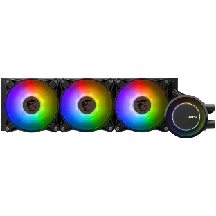 Система жидкостного охлаждения MSI MAG CoreLiquid E360, 3x ARGb Fan, Color Box, LGA1700, AM5