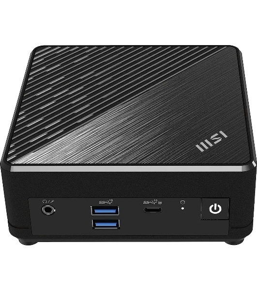 Мини ПК MSI Cubi N ADL S-269BRU N100 (0.8) UHDG без ОС 2xGbitEth WiFi BT 65W черный (936-B0A921-269)