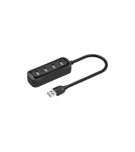 USB-концентратор Vention VAS-J43-B015, USB 2.0, USB 4 порта, USB