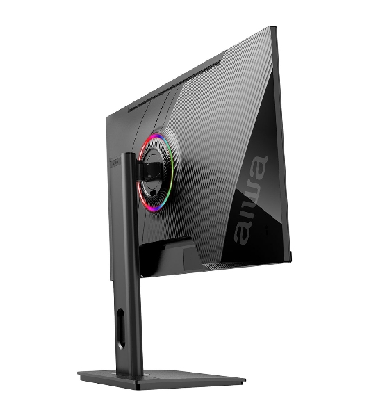 Монитор 24.5' Aiwa MD2510 IPS 1920x1080, 240 Гц, 1 мс, 16:9, 350 кд/м², 2xHDMI 2.0, 2xDP 1.2, 3.5 Jack, динамики (2x3 Вт), FreeSync, G-Sync, черный