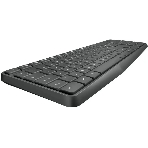 Комплект клавиатура+мышь Logitech MK235 беспроводной, USB, 1000 DPI, серый ( неоригинальная гравировка), фото3