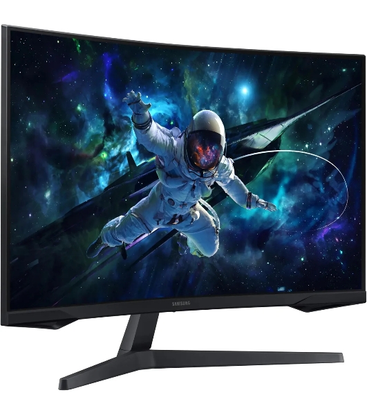 Монитор 27' Samsung S27CG550EI VA 2560x1440, 165 Гц, 1 мс, 16:9, 300 кд/м2, 1xHDMI, 1xDP, изогнутый, черный