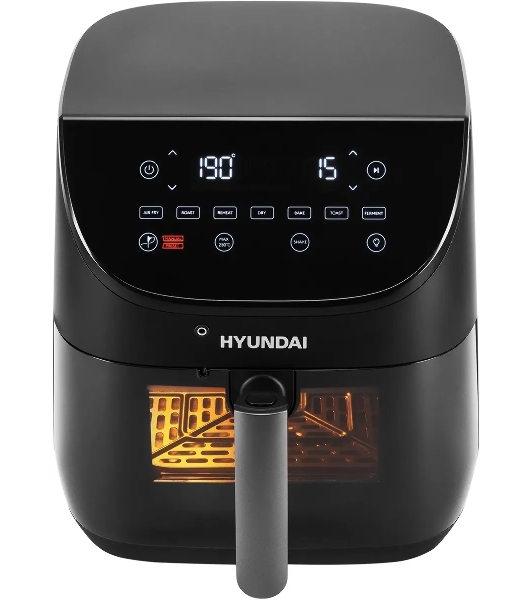 Аэрогриль Hyundai HYF-9090 1700 Вт, черный