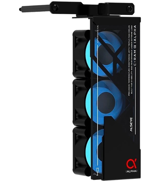 Вентилятор для процессора ALSEYE AS.03.08.0001 (C-RAM-Alpha-B) Product Size: 145.9 x 82 x 38.3мм Number of fans: 3 Size: 40 x 40 x 20мм Material: 1мм SPCC thick sheet metal Surface treatment: Powder coated black on the surface Box: Black Leaf: Milk white Luminous effect: internally emitting ARGb Speed: 1000-3500RPM Ou