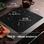 Индукционная варочная панель Zigmund & Shtain CI 35.6 B независимая, черный, фото5