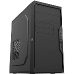 Компьютерный корпус с блоком питания 450Вт. Case Foxline FL-733, mATX, 2x5.25EXT, 2x3.5EXT, 5x3.5INT, 2xUSB 2.0, HDA, w/o FAN, w/450W ATX PSU, w/1.2m EU pwr cord, фото 1