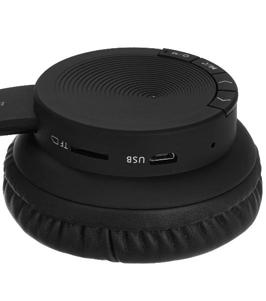 Беспроводные/проводные наушники Borofone BO11 черный, накладные, Bluetooth + проводной, до 8 ч