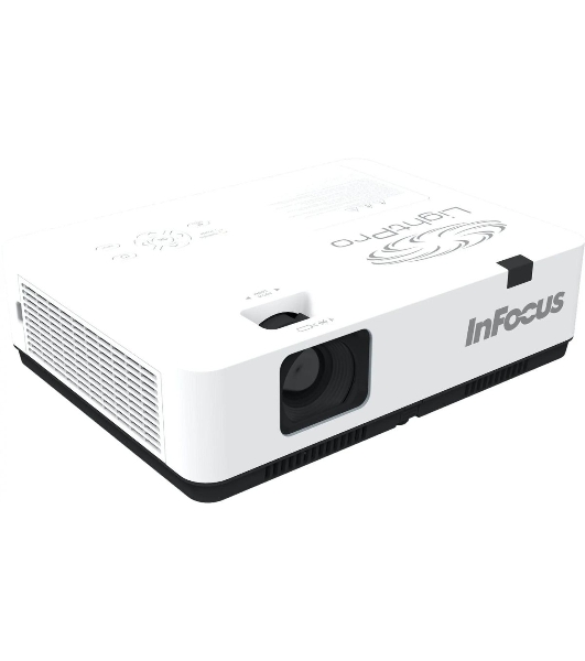 Проектор INFOCUS IN1024 3LCD, 4000 lm, XGA (1024x768), 50000:1, 1.481.78:1,3.5мм in,Composite video,Component,VGA IN х2, HDMI IN, Audio in(RCAх2), USB-A, USB B х2, VGA out, Audio 3.5мм out, лампа 20000ч.(ECO mode), RJ45,RS232, 1x16W, 31дБ, 3,3 кг