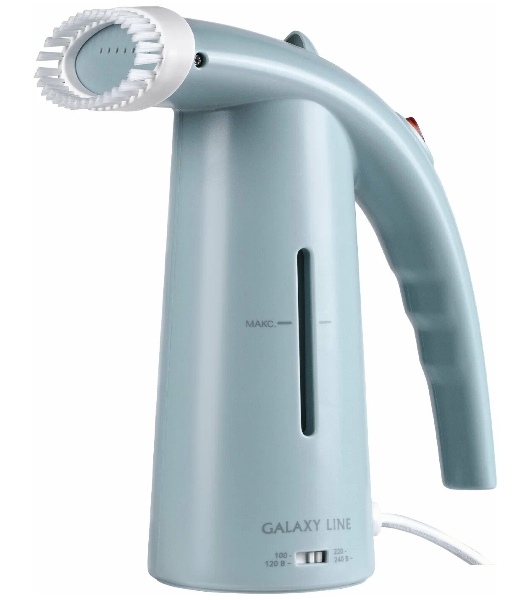 Отпариватель Galaxy Line GL 6196 голубой, 700 Вт, 17 г/мин, 150 мл