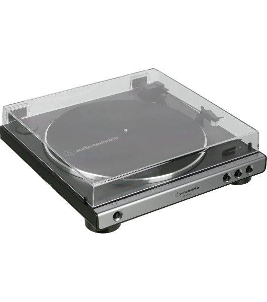 Проигрыватель винила Audio-Technica AT-LP60XUSB полностью автоматический серебристый