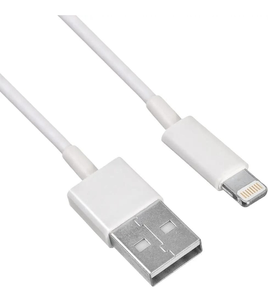 Кабель KingPrice KP-USBAL-1.5m USB (m)-Lightning (m) 1.5м белый