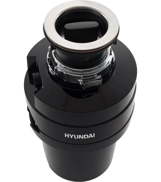 Измельчитель пищевых отходов Hyundai HFWD 12560 560Вт черный/черный