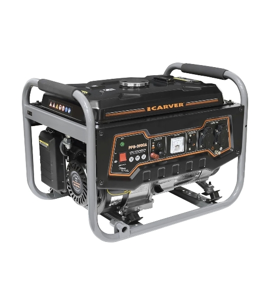 Электрогенератор бензиновый Carver PPG-3900A, 3.2 кВт, 67 дБ, 42 кг