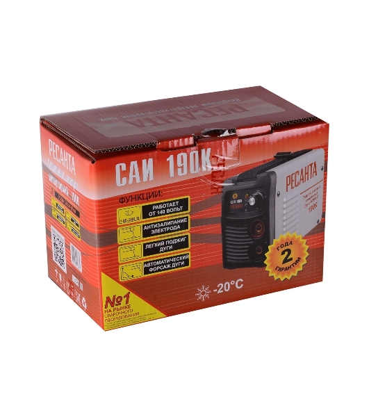 Сварочный аппарат Ресанта САИ-190К инвертор ММА DC