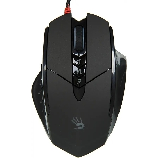 Мышь проводная A4Tech Bloody V7 черный, 3200 dpi, USB Type-A, кнопки - 8