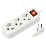 Удлинитель Smartbuy (SBE-16-3-02-ZS) 3 гнз х 2,0 м (16А/3.5 кВт, ПВС 3х1.0), фото 1