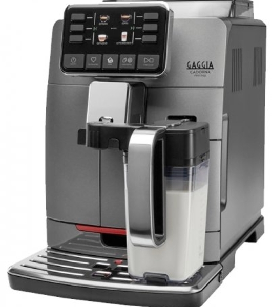Кофемашина автоматическая Gaggia CADORNA PRES OTC AN 9604/01 серый, исп. кофе - молотый/зерновой, 1.5 л, 1850 Вт. 15 бар