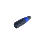 Комплект кабельных разъемов Wize WSKONF-4P-5 SpeakON 4 pin, (розетка), 5 шт. в комплекте, фото 1