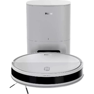 Робот-пылесос Haier HSR Pro Lite белый, 2600 мAч Li-Ion, уборка сухая/влажная, пылесборник контейнер 0.25 л (в компл.:5мешков)