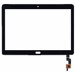 Сенсорное стекло (тачскрин) для Huawei MediaPad M3 Lite 10, черное, фото 1