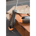 Крестовая отвертка 'Home Series Gray' Deli HT1203C PH0x75мм Эксклюзивный дизайн, рукоятка из высококачественного софттач пластика, фото3