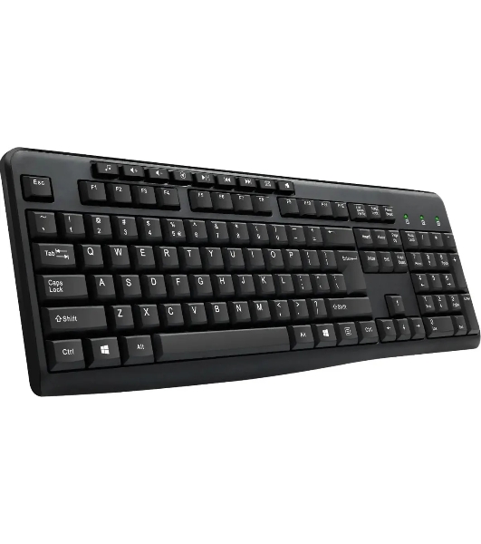 Клавиатура проводная Oklick 305M (1659987), USB, черный
