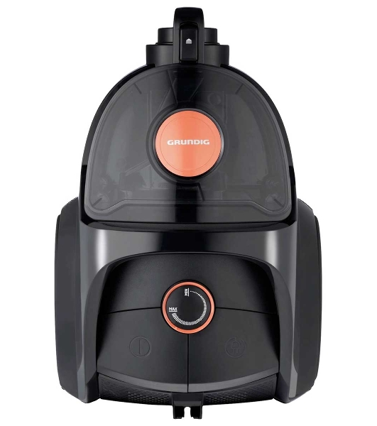 Пылесос Grundig VCC 7170 ECO черный, 185/750 Вт, уборка сухая, пылесборник контейнер 2.7 л