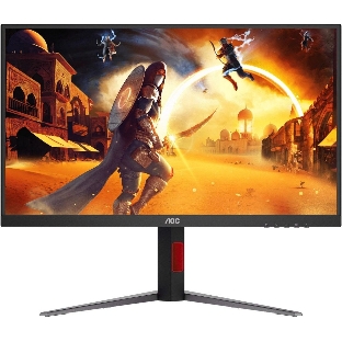 Монитор 27' AOC U27G4 Fast IPS 3840x2160, 160 Гц, 0.3 мс, 16:9, 350 кд/м², DP 1.4, 2xHDMI 2.1, черный