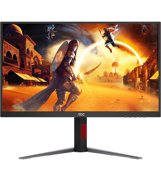 Монитор 27' AOC U27G4 Fast IPS 3840x2160, 160 Гц, 0.3 мс, 16:9, 350 кд/м², DP 1.4, 2xHDMI 2.1, черный