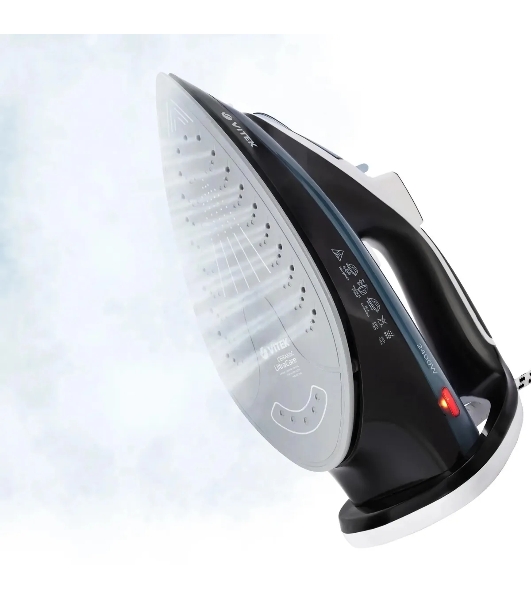 Утюг Vitek VT-8304 2400 Вт черный/белый/синий