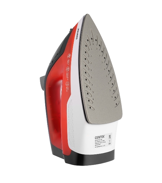 Утюг Centek CT-2347 красный, 1800 Вт, 20 г/мин, 80 г/мин, 200 мл