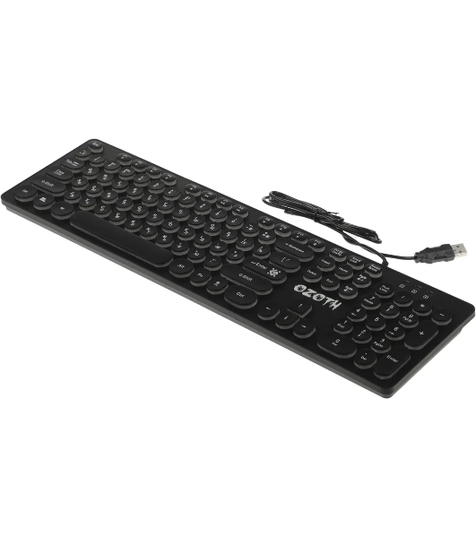 Клавиатура проводная Defender Ozoth GK-106, USB, черный