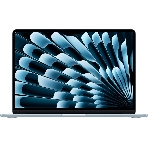 Ноутбук Apple MacBook Air A3240 M4 10 core 16Gb SSD 512Gb/10 core GPU 13.6' Liquid Retina (2560x1664) macOS lt.blue WiFi BT Cam (MC6U4LL/A), фото 1