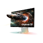 Монитор 27' Samsung Odyssey 3D G90XF IPS 3840x2160, 165 Гц, 1 мс, 16:9, 350 кд/м², 2xHDMI 2.1, DP, USB Hub (2x USB 3.2), 3D без очков, Edge Lighting, динамики (2x5 Вт), FreeSync, G-Sync, HDR10, черный, фото 1