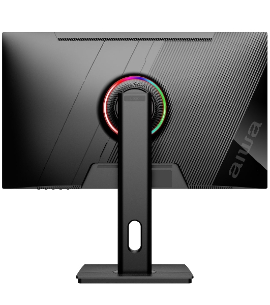 Монитор 24.5' Aiwa MD2510 IPS 1920x1080, 240 Гц, 1 мс, 16:9, 350 кд/м², 2xHDMI 2.0, 2xDP 1.2, 3.5 Jack, динамики (2x3 Вт), FreeSync, G-Sync, черный