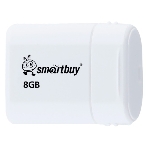Флешка USB Smartbuy Lara white (SB8GBLara-W), 8Gb, USB 2.0, R/W 15/5, белый, фото3