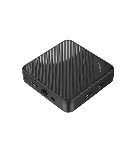 Приставка Perfeo SMART TV BOX 'LOGIC 2/8',Allwinner H313,Android 10, 2Gb/8Gb,Пульт Bluetooth