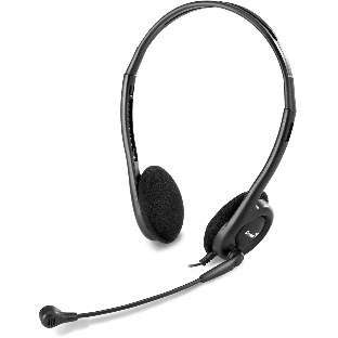 Гарнитура проводная Genius HS-200C + Single Jack Cable