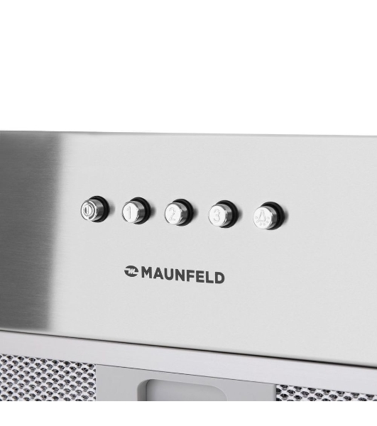 Вытяжка встраиваемая Maunfeld Crosby Singl 5028 черный, 49.8 см, 850 куб. м/ч, 48 дБ