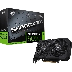 Видеокарта MSI GeForce RTX 5050 8G SHADOW 2X, NVIDIA RTX 5050, 8 ГБ GDDR6, 128 бит, PCI-e 5.0, 1xHDMI, 3xDP, 2587 МГц, фото4