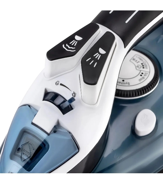 Утюг Vitek VT-8304 2400 Вт черный/белый/синий