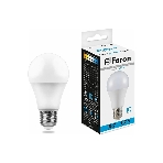 Лампа светодиодная Feron LB-92 10W 230V E27 6400K A60, фото 1