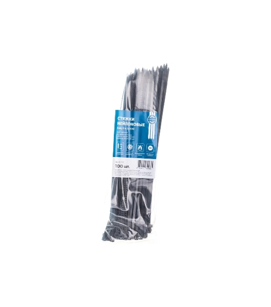 Хомут нейлоновый НСС 'EasyFix' 5х300 черный (уп. 100 шт) Fortisflex 84818