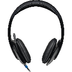 Гарнитура Logitech USB Headset H540 чёрный, проводная, USB, фото5