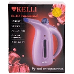 Отпариватель Kelli КL-317 лавандовый, 1700 Вт, 20 г/мин, 350 мл, фото2