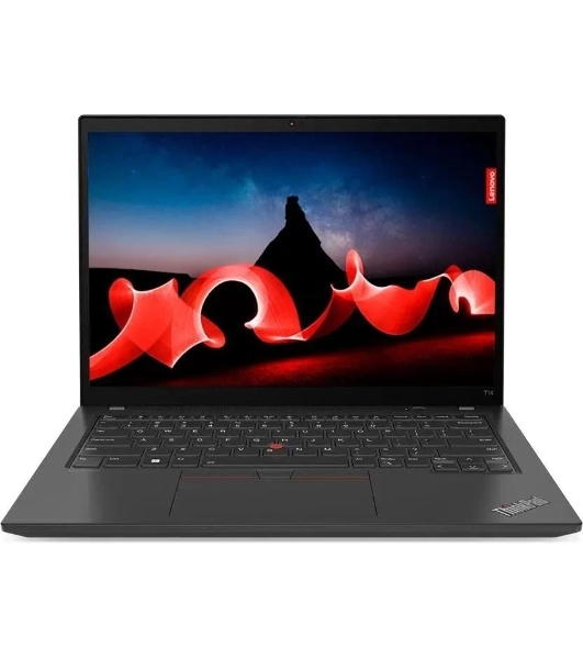 Ноутбук Lenovo ThinkPad T14 G4 Core i5 1335U 16Gb SSD 1Tb Intel UHD Graphics 14' IPS WUXGA (1920x1200) Windows 11 Pro 64 черный WiFi BT Cam (21HESGC100)
