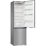 Холодильник Gorenje NRK6201ES4 серебристый двухкамерный 235/96 л морозилка снизу, No Frost, фото3