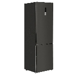 Холодильник Maunfeld MFF200NFSB10 Inverter черный двухкамерный 257/94л морозилка снизу, No Frost, фото 1