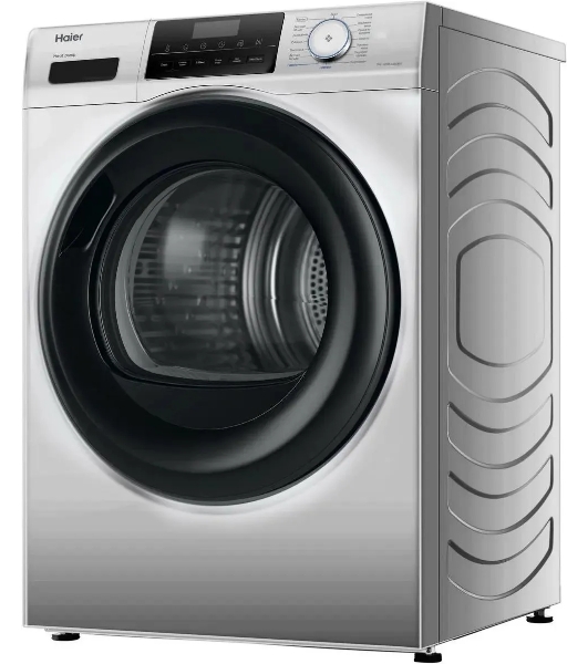 Сушильная машина Haier HD90-A2929BS серый, 9 кг, сушка - конденсационная, программ - 15, 59.5 x 84.5 x 66.5 см